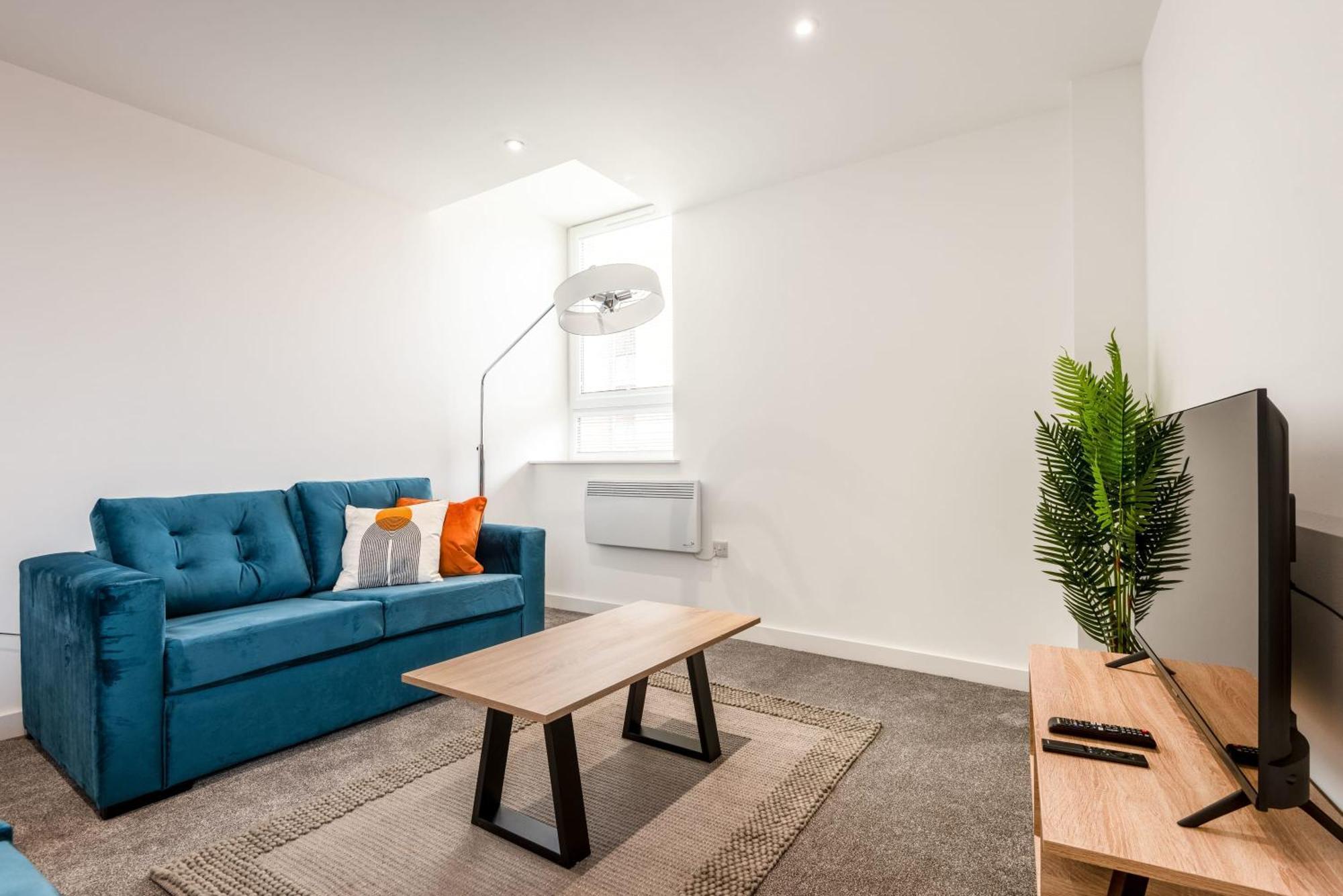 Lovely 1 Bedroom Apartment In Central Rotherham Bagian luar foto