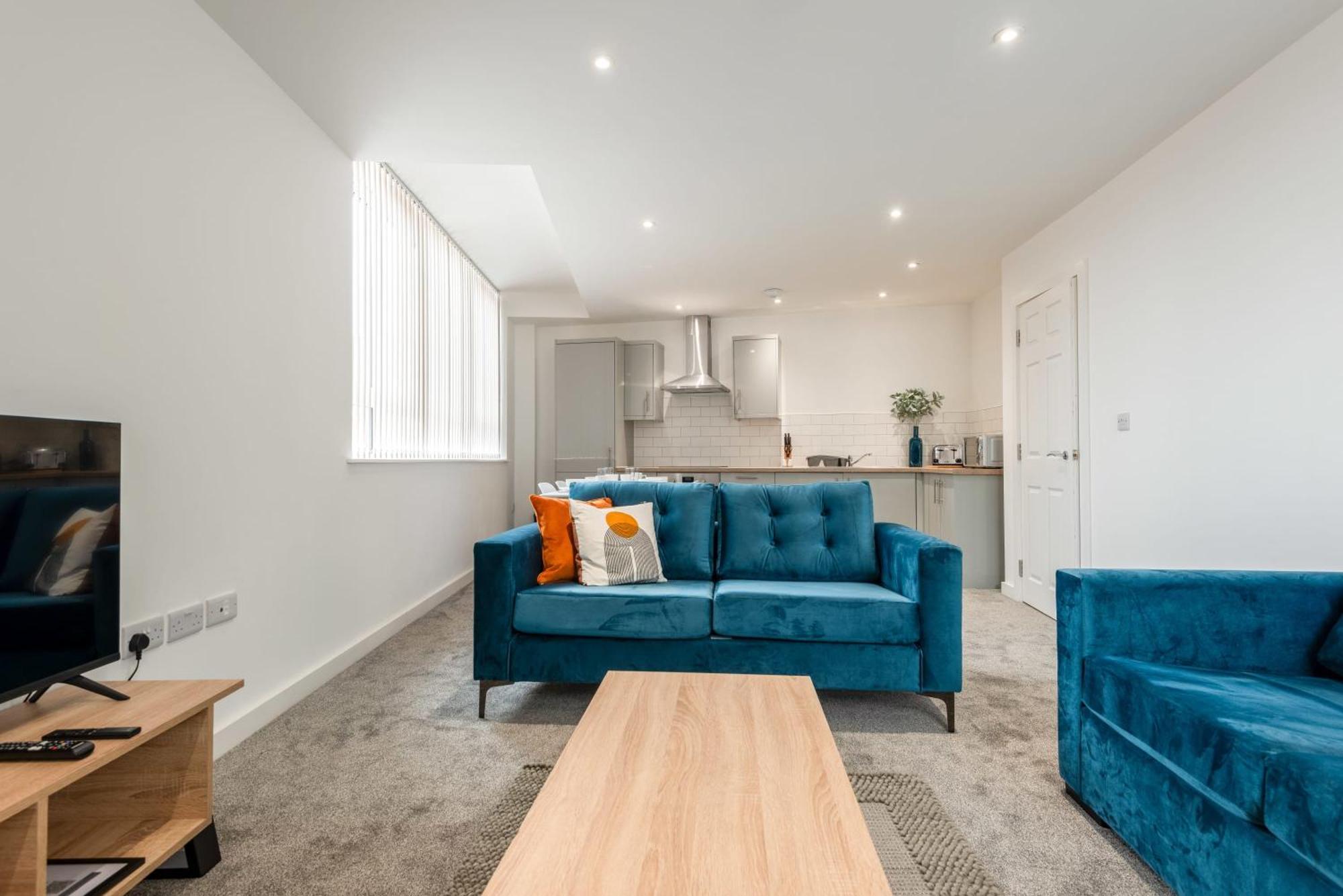 Lovely 1 Bedroom Apartment In Central Rotherham Bagian luar foto
