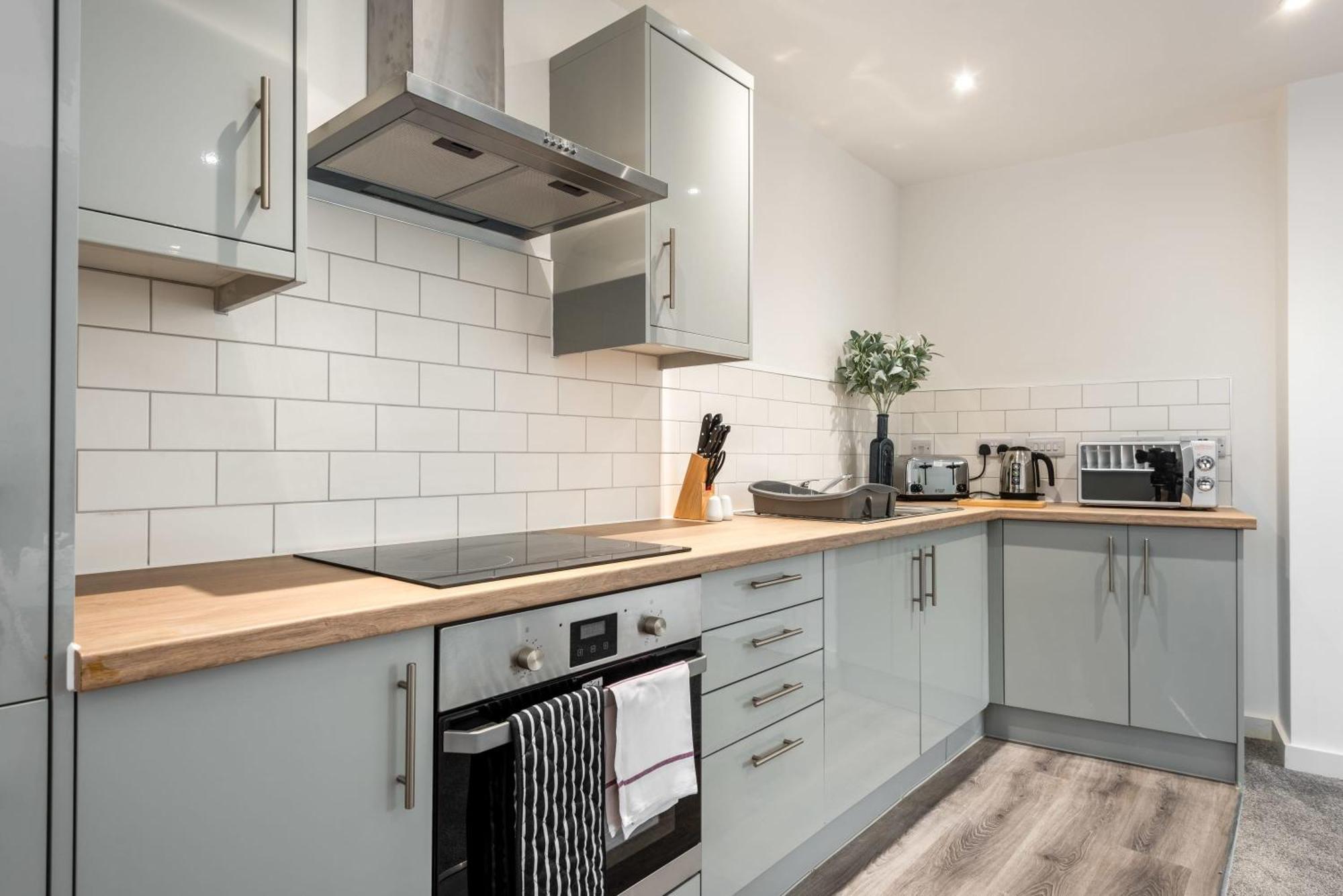 Lovely 1 Bedroom Apartment In Central Rotherham Bagian luar foto